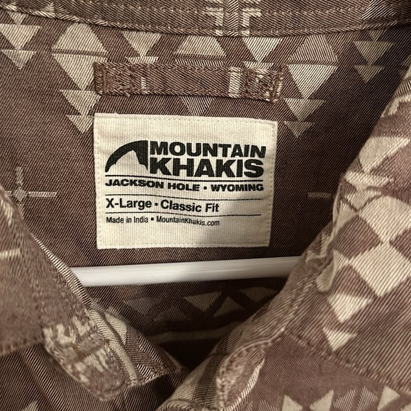 Mountain Khackis Button Up - Picture 2 of 3